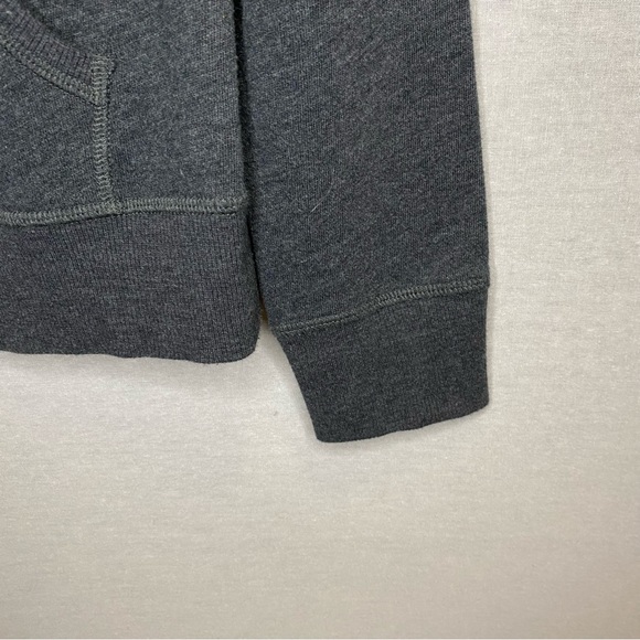 Victoria's Secret Angel Grey Sweatshirt Fleece Zipper Hoodie Women's Size Small - Picture 12 of 15